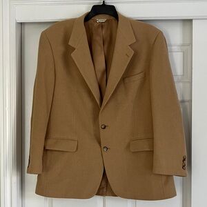 bill blass Camel/Tan Two-Button Sport Coat
